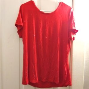 Red Sparkly T-shirt